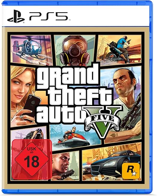 GTA 5 - Grand Theft Auto V [uncut Edition] [deutsche Verpackung] fuer PS5