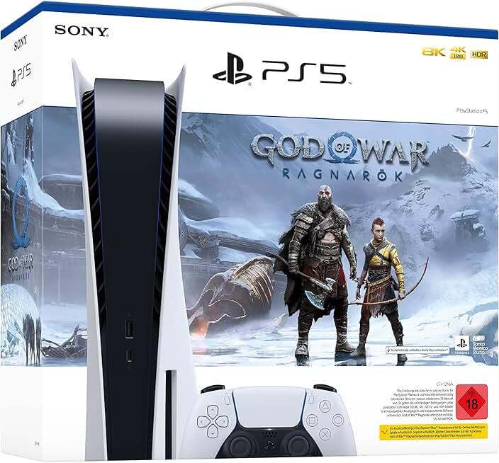 Playstation5 Konsole - God of War Ragnaroek Bundle (Voucher)