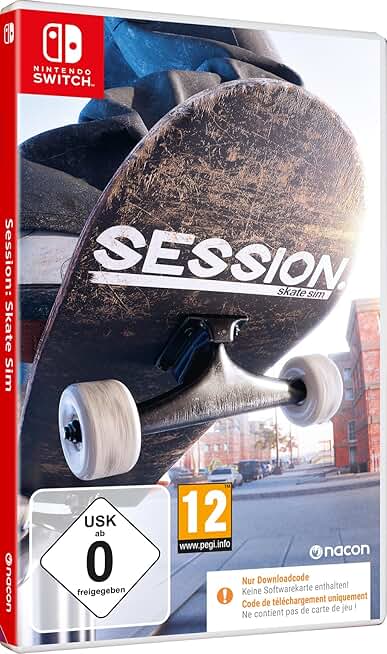 Session - Skate Sim - pures Skaten, deine Kuenste auf dem Skateboard fuer Nintendo Switch 1 und Switch 2