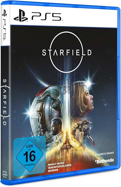 Starfield Standard Edition - PlayStation 5 [Physische Disc - Inhalt muss heruntergeladen werden]
